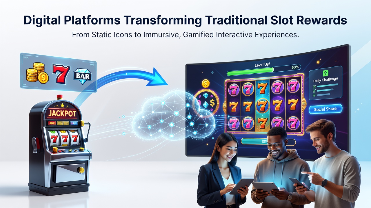 Players engaging with social features and achievement notifications on a mobile slot platform